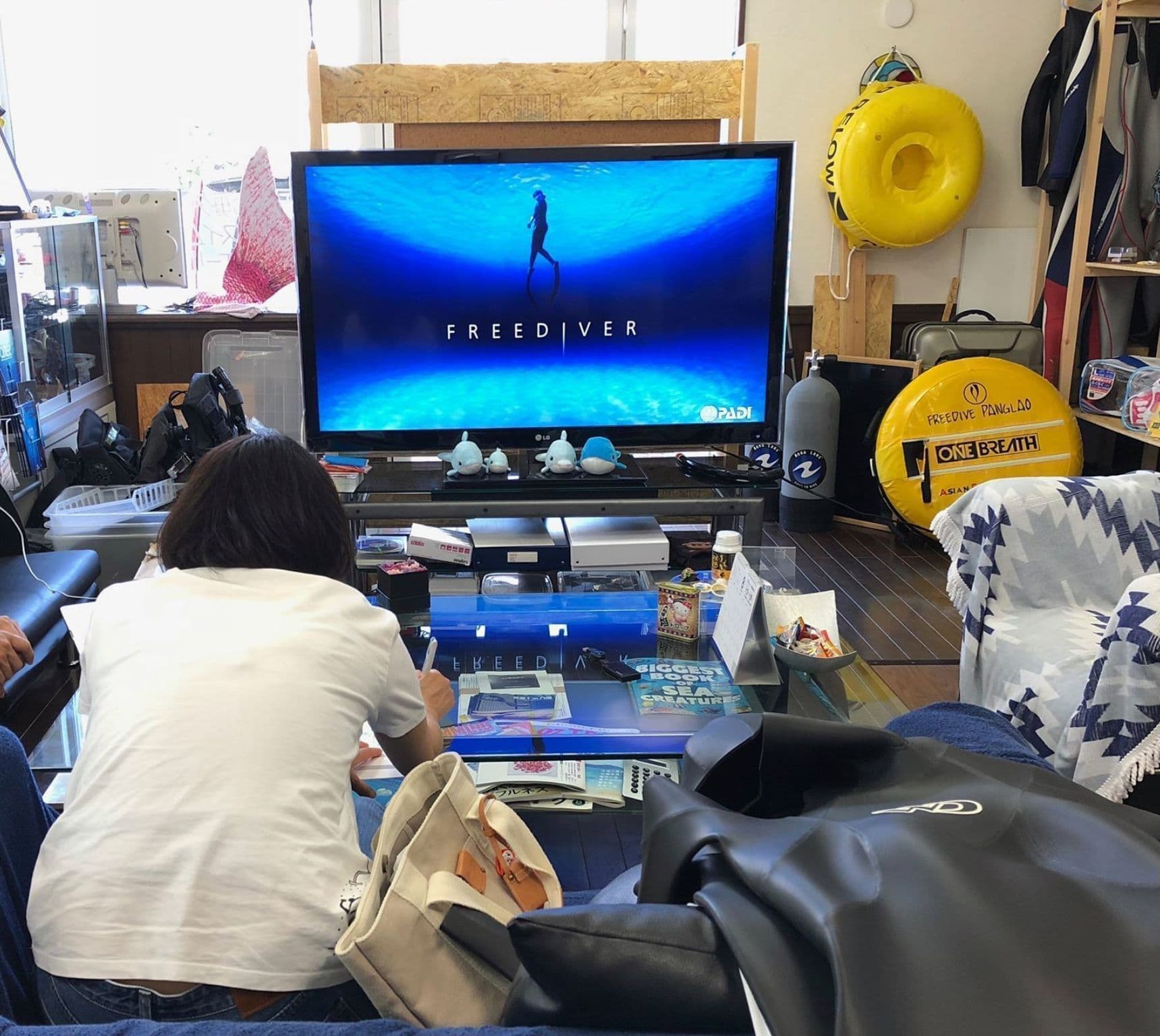 ベーシックフリーダイバーコースの学科講習